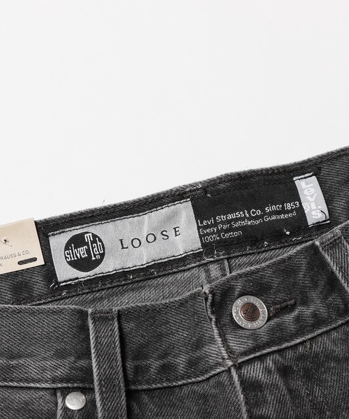 Levi's(リーバイス)の「LEVI'S/リーバイス SILVERTAB LOOSE SHORT デニムショーツ ハーフパンツ(デニムパンツ・メンズ・ブラック/ブルー・32/34/36/30)」の7枚目の写真