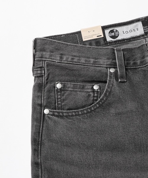 Levi's(リーバイス)の「LEVI'S/リーバイス SILVERTAB LOOSE SHORT デニムショーツ ハーフパンツ(デニムパンツ・メンズ・ブラック/ブルー・32/34/36/30)」の8枚目の写真