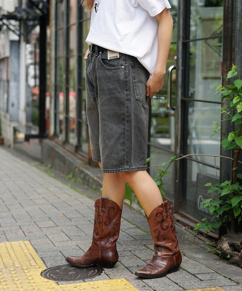 Levi's(リーバイス)の「LEVI'S/リーバイス SILVERTAB LOOSE SHORT デニムショーツ ハーフパンツ(デニムパンツ・メンズ・ブラック/ブルー・32/34/36/30)」の21枚目の写真