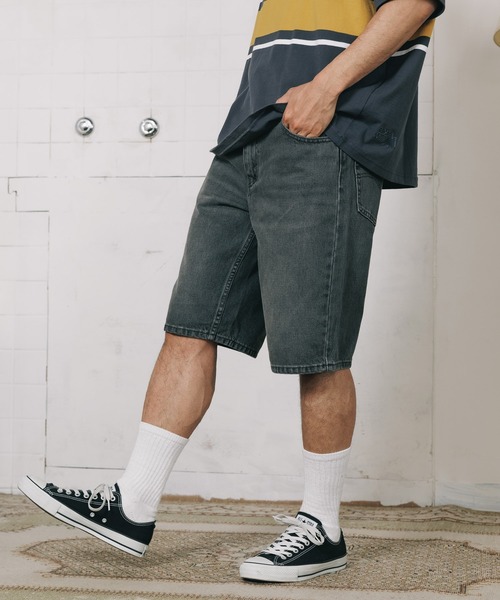 Levi's(リーバイス)の「LEVI'S/リーバイス SILVERTAB LOOSE SHORT デニムショーツ ハーフパンツ(デニムパンツ・メンズ・ブラック/ブルー・32/34/36/30)」の17枚目の写真