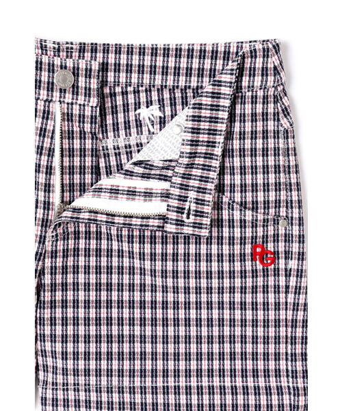 パーリーゲイツ C/peドライストレッチドビーカルゼ白パンツサイズ5 PEARLY GATES パンツ 「PEARLY GATES」Peストレッチドビー