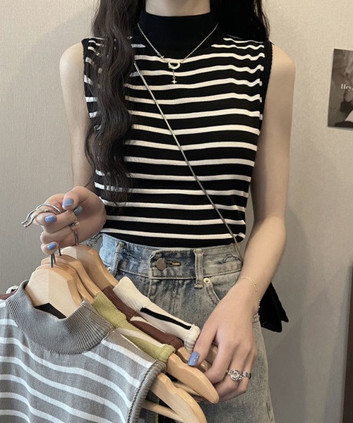 D&G ボーダー ノースリーブ タンクトップ シャツ ドルガバ D&G ボーダー ノースリーブ タンクトップ シャツ ドルガバ D&G