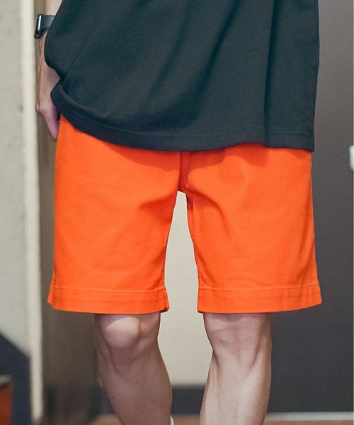 ROOT THREE(ルートスリー)の「【ROOT THREE/ルートスリー】ワイドシルエットショート パンツ ストレッチ ストリート スケーター(その他パンツ・メンズ・ブルー/グリーン/オレンジ/ブラック・SMALL/MEDIUM/LARGE/X-LARGE)」の15枚目の写真