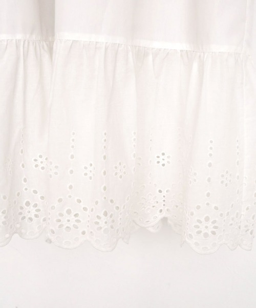 flower（フラワー）の「サニーレースワンピース（ワンピース・レディース・ホワイト/ブラック・FREE）」の18枚目の写真