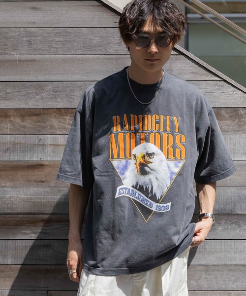 RAGEBLUE（レイジブルー）の「ヴィンテージライク/ロックバンドTシャツ（Tシャツ/カットソー・メンズ・ブラック/ブラック系その他・MEDIUM/LARGE）」の22枚目の写真