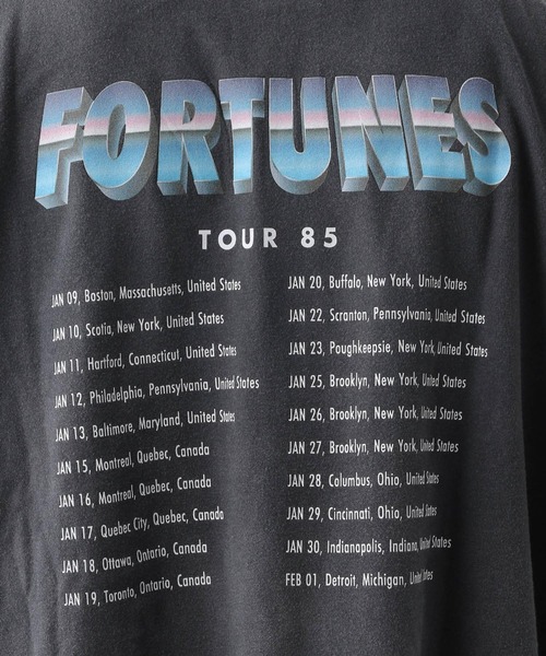 RAGEBLUE（レイジブルー）の「ヴィンテージライク/ロックバンドTシャツ（Tシャツ/カットソー・メンズ・ブラック/ブラック系その他・MEDIUM/LARGE）」の13枚目の写真