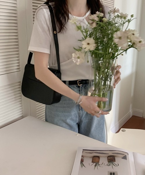 Achic(アシック)の「軽量半袖トップス(Tシャツ/カットソー・レディース・ミント/ホワイト/ブラック・M)」の16枚目の写真
