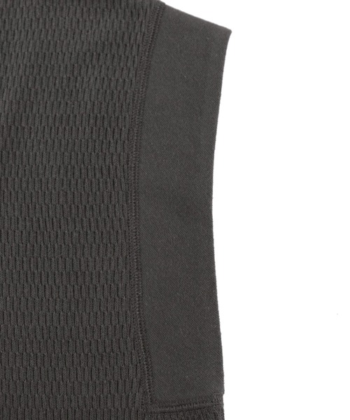 ALEXIA STAM（アリシアスタン）の「Honeycomb Waffle Sleeveless Top /ハニカムスリーブレストップス（Tシャツ/カットソー・レディース・ラベンダー/グリーン/チャコールグレー/アイボリー・FREE）」の9枚目の写真