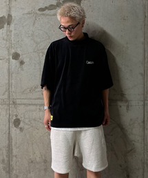 EXAMPLE | EXAMPLE VELVET MOCK NECK S/S TEE(Tシャツ/カットソー)