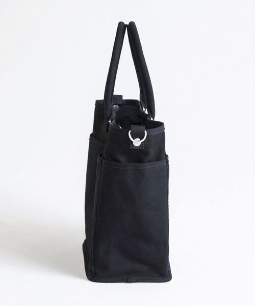 VegieBAG(ベジバッグ)の「【VegieBAG/ベジバッグ】SQUARE キャンバストートバッグ(トートバッグ・メンズ・キナリ/ブラック・FREE)」の14枚目の写真