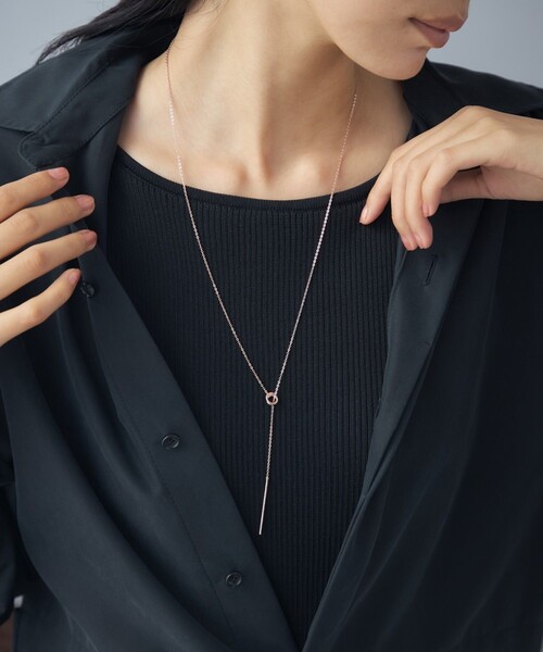 Jouete（ジュエッテ）の「[ステートメント] ネックレス ラリエット（ネックレス・レディース・イエローゴールド/プラチナム/ピンクゴールド・FREE）」の17枚目の写真