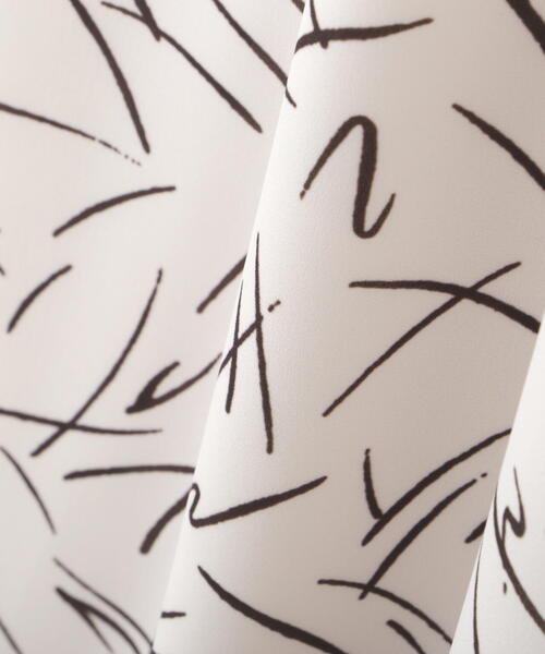 N.(N. Natural Beauty Basic)(エヌエヌナチュラルビューティーベーシック)の「【S Size Line】◆モノトーンプリントワンピース(ワンピース・レディース・ホワイト系その他/ブラック系その他・SMALL/MEDIUM)」の19枚目の写真