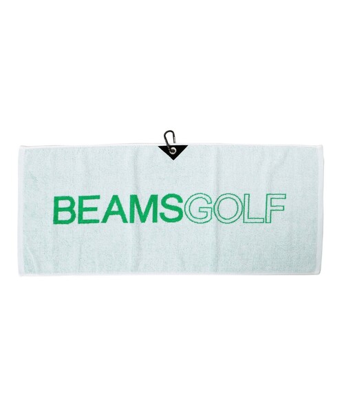 BEAMS GOLF（ビームスゴルフ）の「カラビナ付き 今治 ロゴ フェイスタオル（ゴルフグッズ・メンズ・ネイビー/ホワイト/ブラック・ONE SIZE）」の15枚目の写真