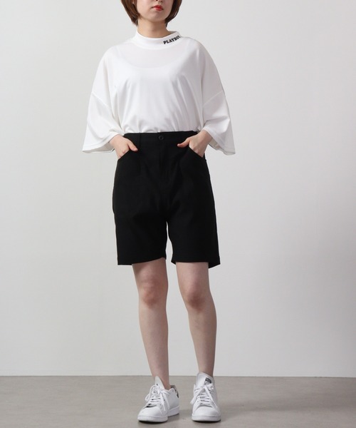 FUNALIVE(ファンアライブ)の「スーパーストレッチゴルフウェア ハーフパンツ(その他パンツ・メンズ・グレー系その他/チャコール/ブラック系/ブラック・M/L/XL)」の7枚目の写真