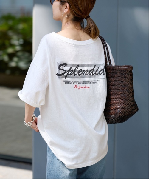 ★美品★FRAMe WORK　フレームワーク ブロードバックロゴシャツ FRAMeWORK]ブロード バックロゴシャツ◇[品番：BYCW0004043