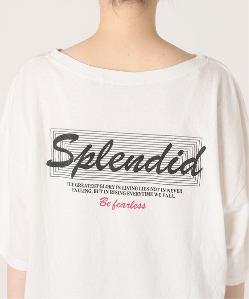 フレームワーク Framework 23SS バックプリントロゴTEE2 Tシャツ カットソー 半袖 クルーネック ストレッチ F 白 23070220907020 FRAMeWORK（フレームワーク）の「≪追加≫バックプリントロゴ