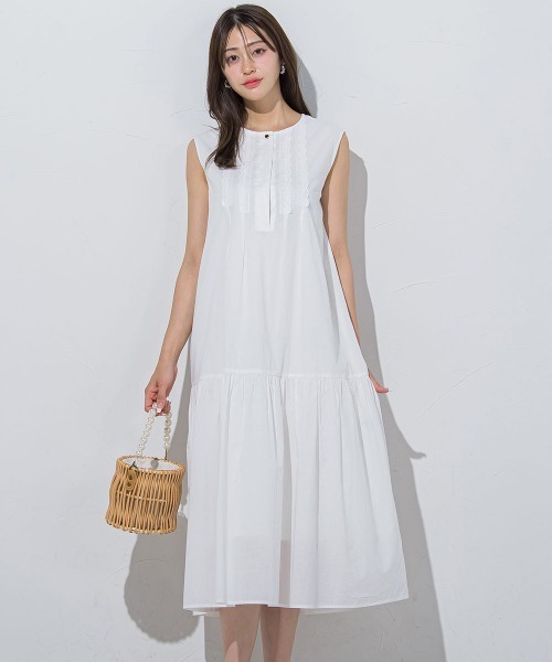 【WEB別注】ノースリワンピース≪手洗い可能≫