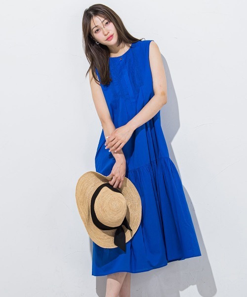 【WEB別注】ノースリワンピース≪手洗い可能≫