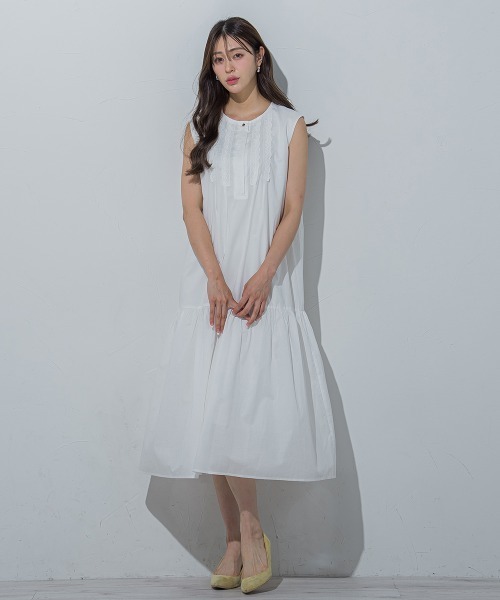 【WEB別注】ノースリワンピース≪手洗い可能≫