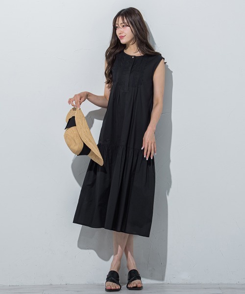 【WEB別注】ノースリワンピース≪手洗い可能≫