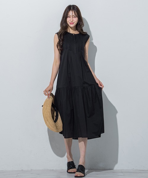 【WEB別注】ノースリワンピース≪手洗い可能≫