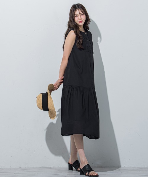 【WEB別注】ノースリワンピース≪手洗い可能≫