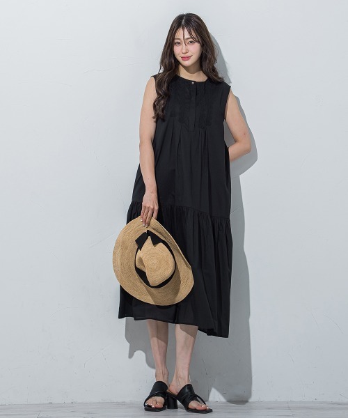 【WEB別注】ノースリワンピース≪手洗い可能≫
