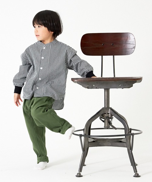 MAKE YOUR DAY(メイクユアデイ)の「ぐいんぐいんのストレッチテーパードパンツ■80~140cm(その他パンツ・キッズ・ブラック/アイボリー/カーキ/ブラウン・80/100/110/120/130/140/90)」の13枚目の写真