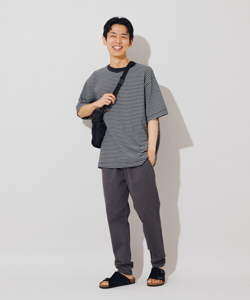 B.C STOCK（ベーセーストック）の「《追加》EASY SLAVIC JERSEY PT（その他パンツ・メンズ・ベージュ系その他/ブラック/チャコールグレー・LARGE/MEDIUM/SMALL）」の6枚目の写真