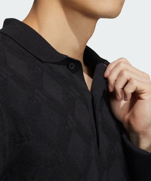 セール】アーガイル柄 セーター ポロ【adidas Golf/アディダスゴルフ