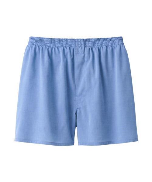 無印良品（ムジルシリョウヒン）の「なめらか　前開きトランクス（トランクス・メンズ・ネイビー/ダークグレー/ブルー系1/バーガンディー/ブルー/ダークグリーン・S/XL/M/XS/XXL/L）」の2枚目の写真