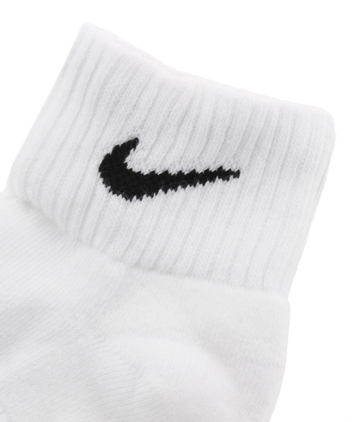 NIKE（ナイキ）の「【NIKE】MENS ナイキ3Pホワイトソックス（ソックス/靴下・レディース・ホワイト・FREE）」の2枚目の写真