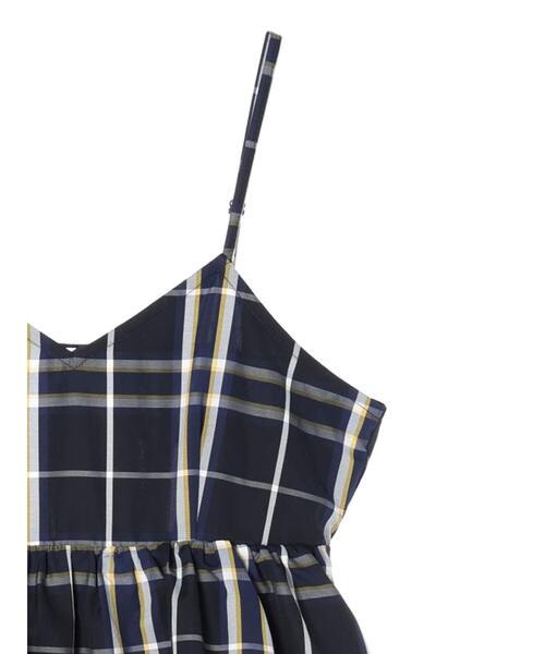 Sugar spoon（シュガースプーン）の「・SUGAR　SPOON　チェックラッフルキャミワンピース（ワンピース・レディース・グリーン/ネイビー・FREE）」の22枚目の写真