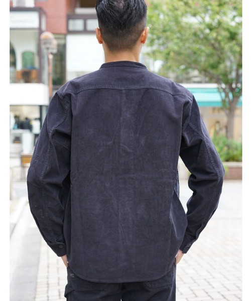 DENHAM（デンハム）の「DENHAM/デンハム/BLOOM OVERSHIRT CDR（シャツ/ブラウス・メンズ・ブラック・M/S/L/XL）」の6枚目の写真