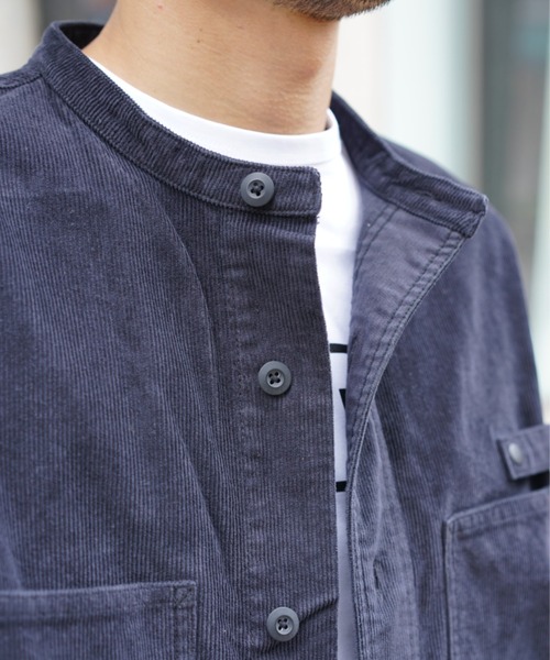 DENHAM（デンハム）の「DENHAM/デンハム/BLOOM OVERSHIRT CDR（シャツ/ブラウス・メンズ・ブラック・M/S/L/XL）」の4枚目の写真