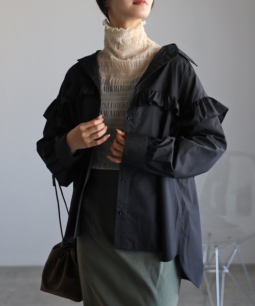 MARGE tokyo 今季フリルブラウス　24ss MARGE tokyo 今季フリルブラウス24ss