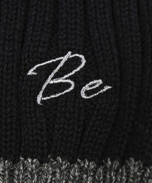 BeBe(ベベ)の「パッチワーク調ニット(90~150cm)(ニット/セーター・キッズ・ブラック系その他・110cm/100cm/140cm/130cm/120cm/150cm)」の9枚目の写真