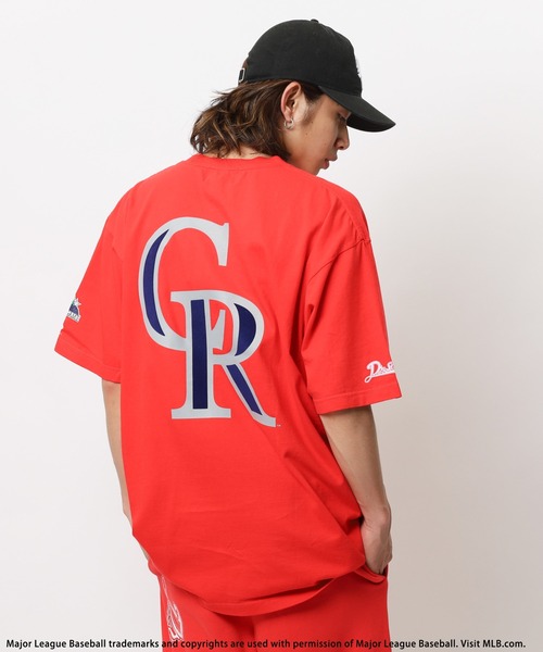 Dr.SWAGコラボフロッキープリントTシャツ　平野紫耀 セール】【MLB】Dr.SWAGコラボフロッキープリントTシャツ（T