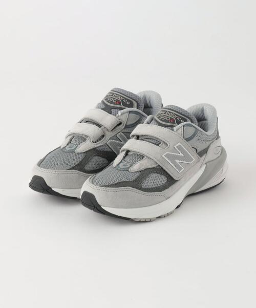 NEW BALANCE(ニューバランス)の「【WEB限定】PV990 スニーカー 18cm-21cm(スニーカー・キッズ・ライトグレー/ネイビー・18cm/20cm/21cm/19cm)」の3枚目の写真