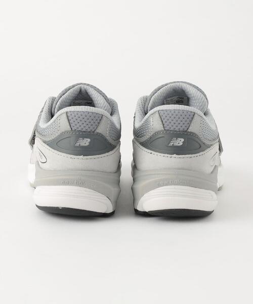 NEW BALANCE(ニューバランス)の「【WEB限定】PV990 スニーカー 18cm-21cm(スニーカー・キッズ・ライトグレー/ネイビー・18cm/20cm/21cm/19cm)」の6枚目の写真