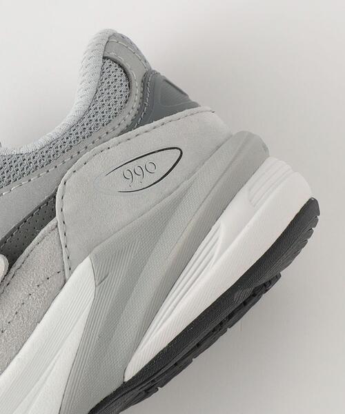 NEW BALANCE 21cm PV990GL6 GRAY 美品 キッズ New Balance PV990GL6 GRAY （ニューバランス PV990GL6-グレー