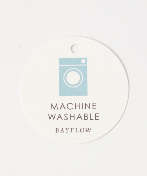 BAYFLOW（ベイフロー）の「フェアアイルハーフZIPニット（ニット/セーター・レディース・ブラック/ブルー・FREE）」の20枚目の写真