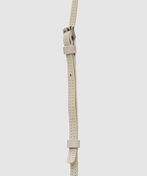 MM6 Maison Margiela（ｴﾑｴﾑｼｯｸｽ ﾒｿﾞﾝ ﾏﾙｼﾞｪﾗ）の「Japanese Crossbody Bag（ショルダーバッグ・レディース・ホワイト/ブラック・FREE）」の7枚目の写真