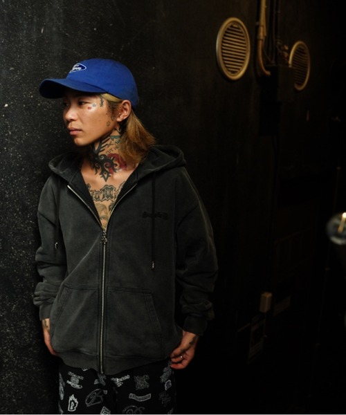 Supplierブラック フレイムパーカー Hatsunex x SAWAMURAX “limited”コラボパーカー（BLACK） |