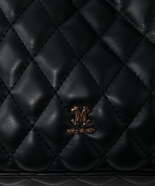 one after another NICE CLAUP（ワンアフターアナザーナイスクラップ）の「アソートキルティングリュック（バックパック/リュック・レディース・ピンク/ブラック/アイボリー・FREE）」の15枚目の写真