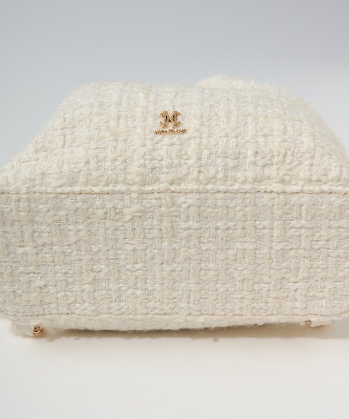 one after another NICE CLAUP（ワンアフターアナザーナイスクラップ）の「アソートキルティングリュック（バックパック/リュック・レディース・ピンク/ブラック/アイボリー・FREE）」の11枚目の写真