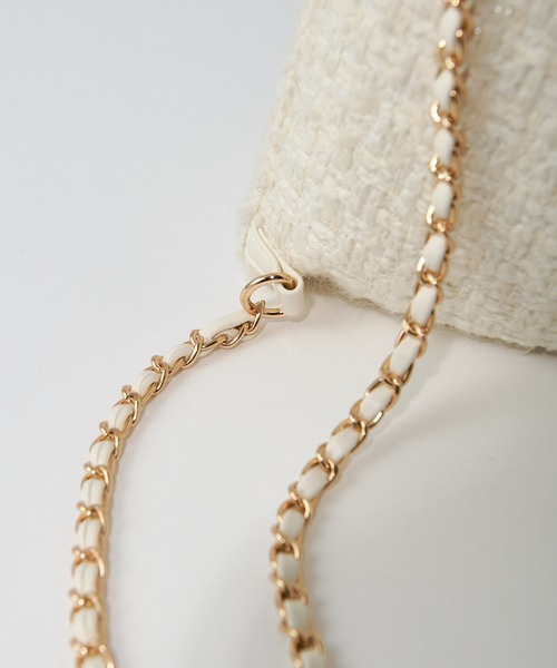 one after another NICE CLAUP（ワンアフターアナザーナイスクラップ）の「アソートキルティングリュック（バックパック/リュック・レディース・ピンク/ブラック/アイボリー・FREE）」の8枚目の写真