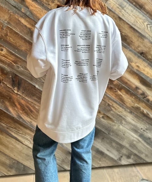 mi via loca（ミヴィアロカ）の「United Athle ジャスミン コットン100ウラケ ロゴスウェット 【PT NO. MVL005 ※2A】（スウェット・レディース・スミクロ/ライトベージュ/オフホワイト/ベージュ系その他・MEDIUM/X-LARGE）」の19枚目の写真