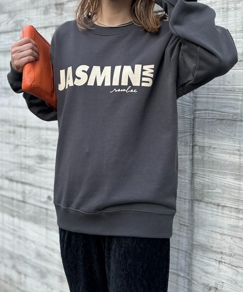 mi via loca（ミヴィアロカ）の「United Athle ジャスミン コットン100ウラケ ロゴスウェット 【PT NO. MVL005 ※2A】（スウェット・レディース・スミクロ/ライトベージュ/オフホワイト/ベージュ系その他・MEDIUM/X-LARGE）」の22枚目の写真