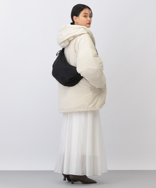 A part by（アパートバイ）の「2WAYドロストミニバッグ（ショルダーバッグ・レディース・ライトグレー/ブラック・FREE）」の18枚目の写真